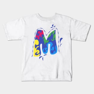 Letter M Kids T-Shirt